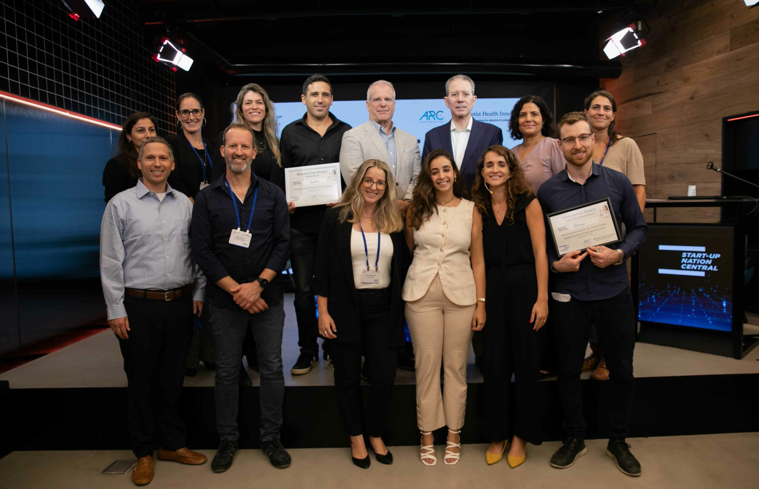 Start-Up Nation Central Announces CatAI is Winner of Hospital2Hospital Clinical Capacity Tech Challenge with U.S.-based Baptist Health South Florida, Sheba ARC Innovation, and Triventures