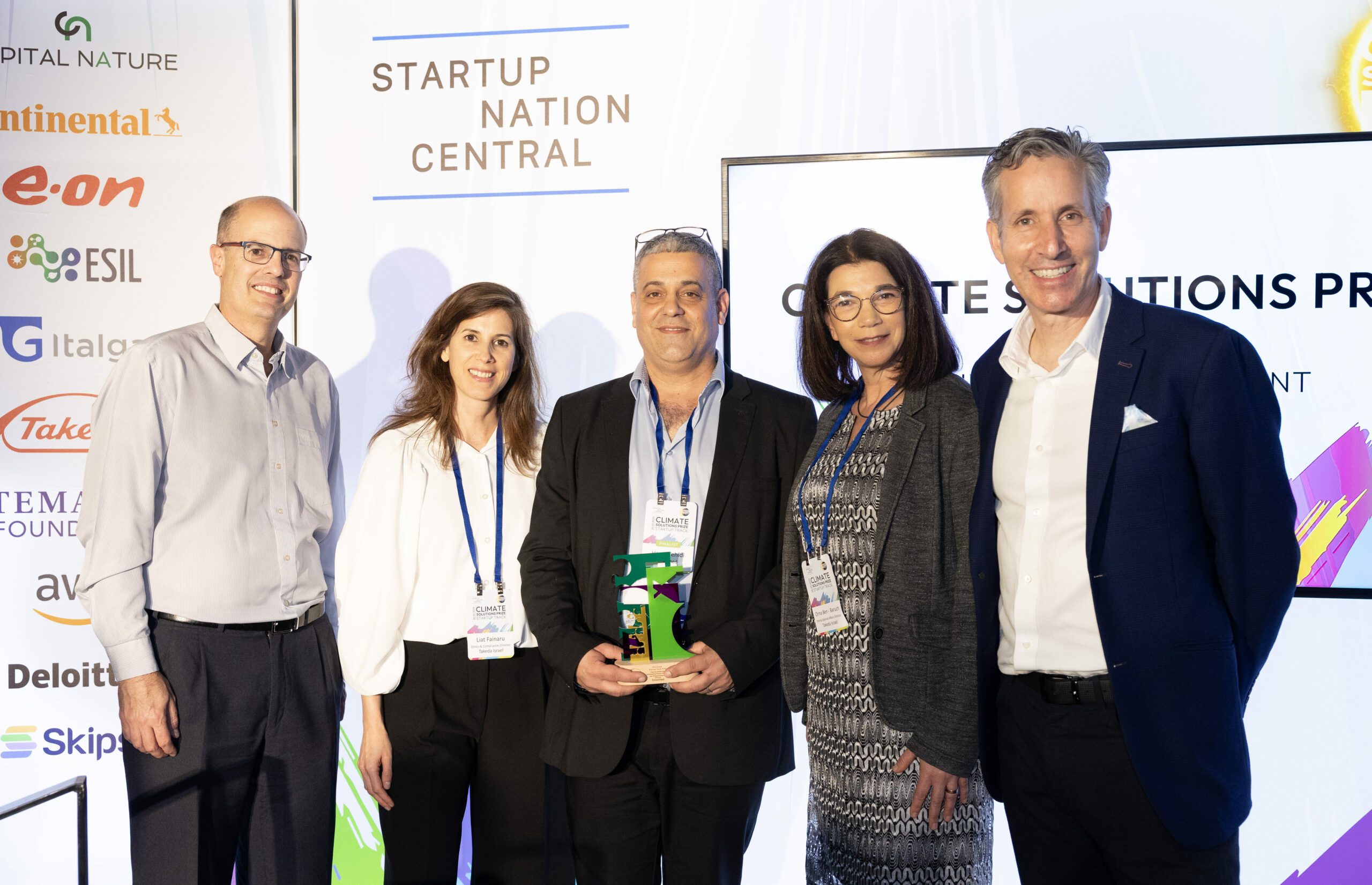 Climate Solutions Prize:  More than $1.3 Million Awarded to Israeli Climate Tech Startups